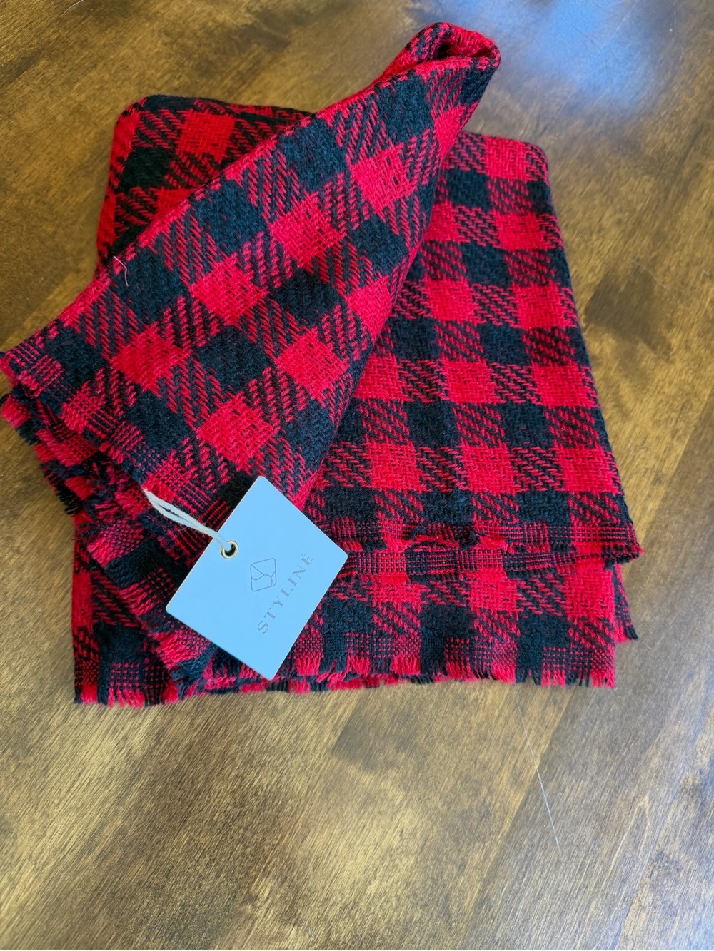 Kids Red and Black Buffalo Plaid Bottoms